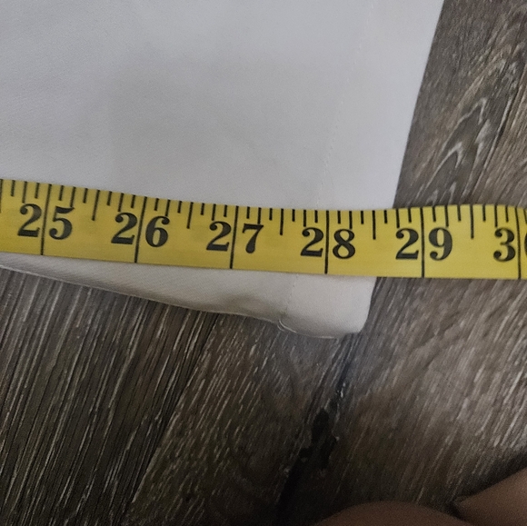 Abercrombie & Fitch Cream Wide-Leg Trousers - Picture 7 of 7